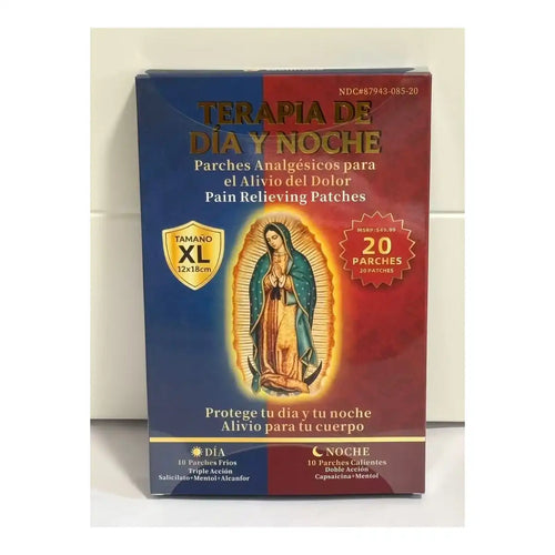 D-Wellness Day & Night Pain Relief Patches — 20 XL Patches