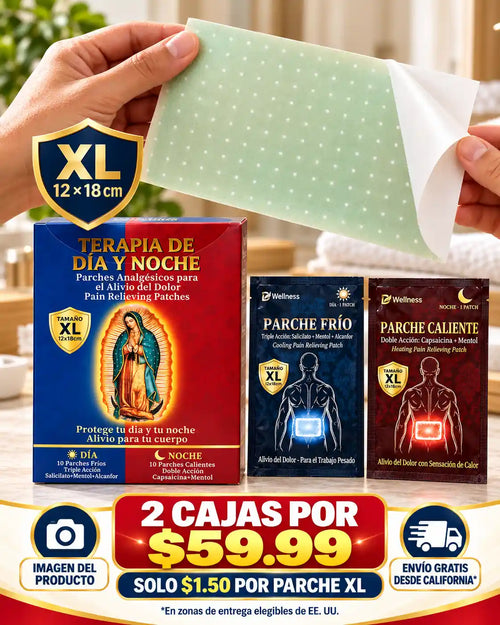 D-Wellness Day & Night — 2 Boxes, 40 XL Patches